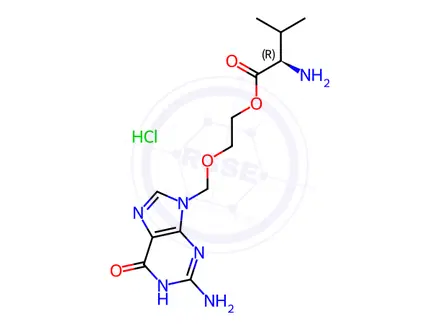 Chemical structure of Valaciclovir EP Impurity R