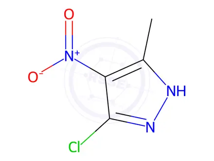 Chemical structure of 5-Chloro-3-methyl-4-nitro-1H-pyrazole