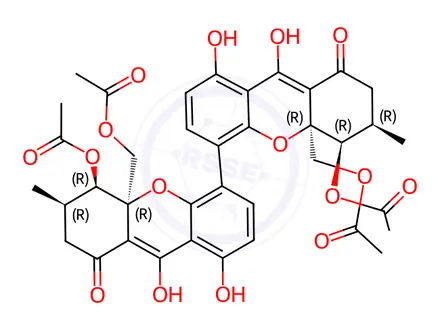 Chemical structure of Xanthone Impurity 17