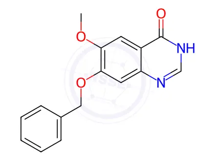 Chemical structure of 7-Benzyloxy-6-methoxy-3H-quinazolin-4-one