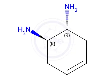 Chemical structure of trans-4-Cyclohexene-1,2-diaMine dihydrochloride