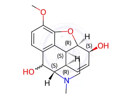 Chemical structure of Codeine Phosphate Impurity 5 (Codeine Phosphate EP Impurity E)