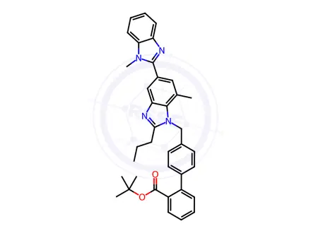 Chemical structure of Telmisartan Impurity 21