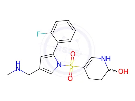 Chemical structure of Vonoprazan Impurity U2