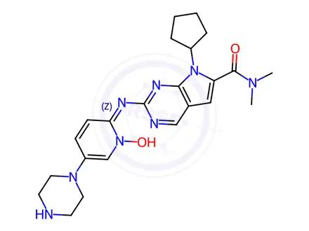 Chemical structure of Ribociclib Impurity 16
