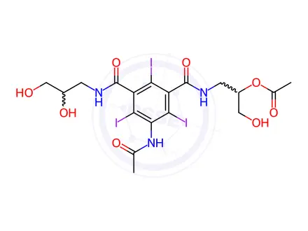 Chemical structure of Iopromide Impurity 56