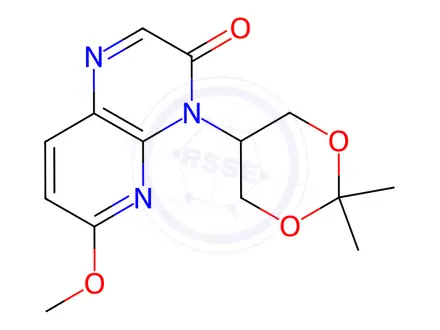 Chemical structure of Gepotidacin Impurity 2