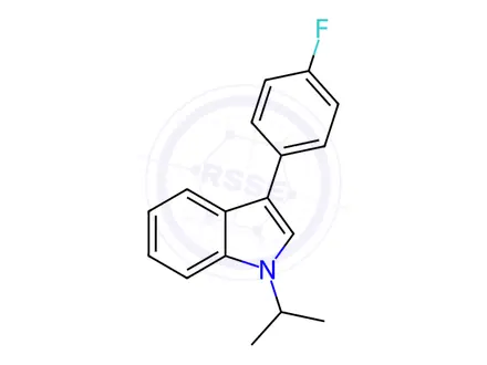 Chemical structure of Fluvastatin Impurity 14
