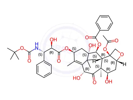 Chemical structure of Docetaxel EP Impurity C