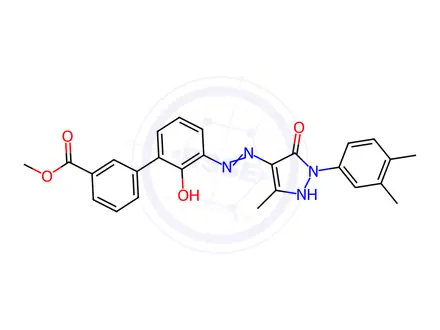 Chemical structure of Eltrombopag Impurity 58
