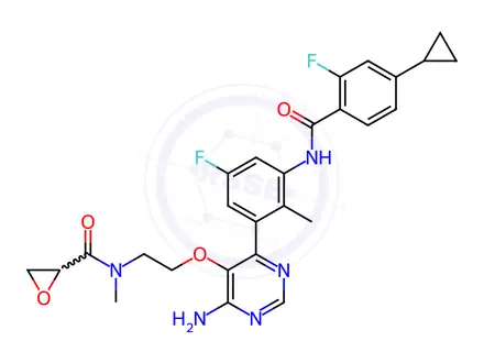Chemical structure of Remibrutinib Impurity 31