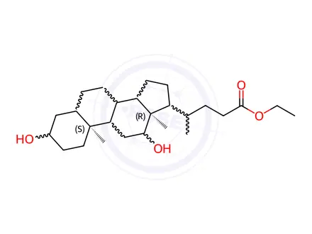 Chemical structure of Cholic Acid Impurity 22