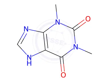 Chemical structure of Theophylline Sodium Glycinate
