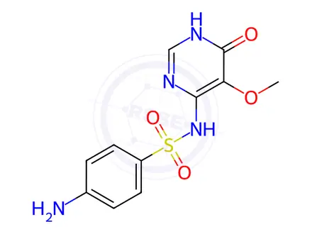 Chemical structure of Sulfadoxine Impurity 4