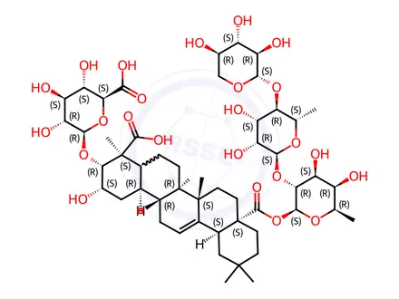 Chemical structure of Celosin I