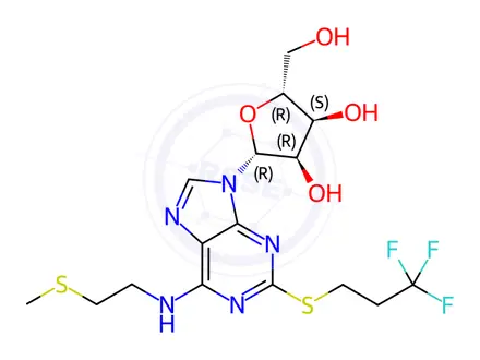 Chemical structure of Cangrelor Impurity 1