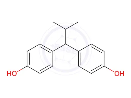 Chemical structure of Bisphenol A Impurity 50