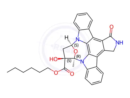 Chemical structure of KT 5720