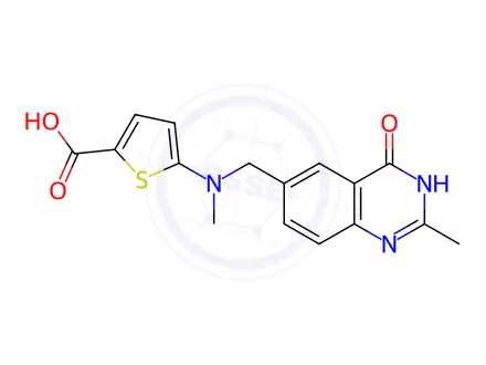 Chemical structure of Raltitrexed Impurity 21