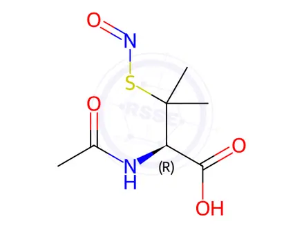 Chemical structure of Penicillamine Impurity 13
