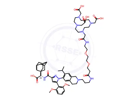 Chemical structure of Iodoquinol Impurity 15-d4