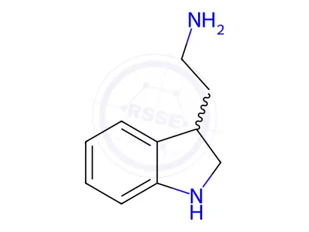Chemical structure of 2-(Indolin-3-yl)ethanamine