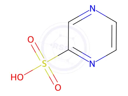 Chemical structure of Pyrazine-2-sulfonic acid