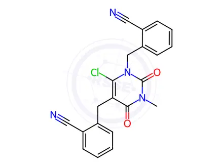 Chemical structure of Alogliptin Impurity 22