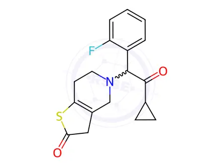 Chemical structure of Prasugrel Impurity 3