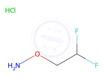 Chemical structure of O-(2,2-difluoroethyl)hydroxylamine hydrochloride