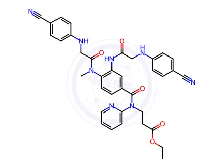 Chemical structure of Dabigatran Impurity 87