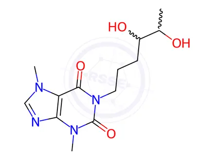 Chemical structure of Xantinol Nicotinate Impurity 141