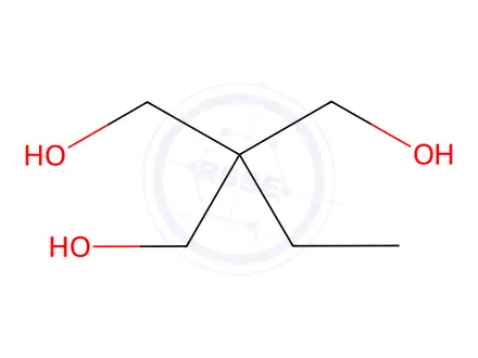 Chemical structure of Trimethylolpropane