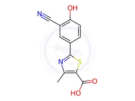 Chemical structure of Febuxostat Impurity 16