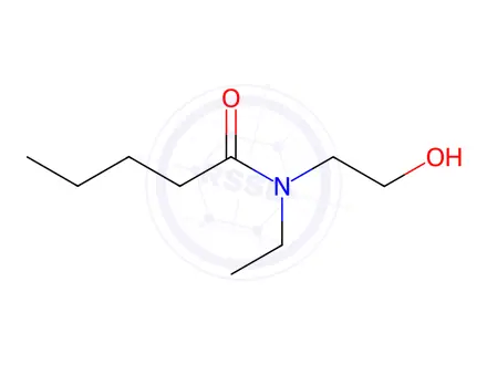 Chemical structure of n-Ethyl-n-(2-hydroxyethyl)pentanamide