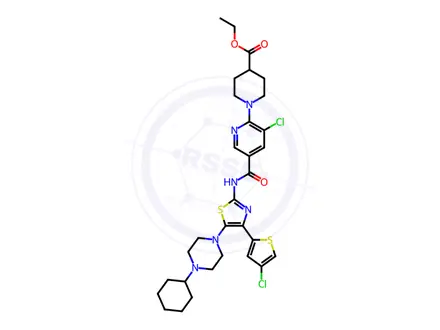 Chemical structure of Avatrombopag Impurity 9