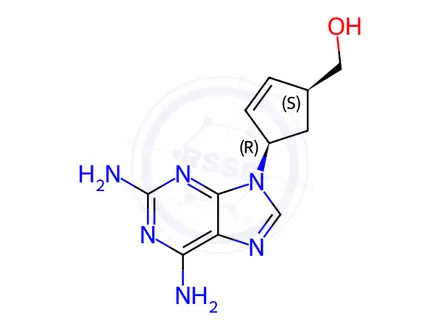 Chemical structure of Abacavir Related Compound A