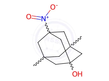 Chemical structure of Adamantane Impurity 2