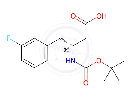 Chemical structure of Sitagliptin Impurity 10