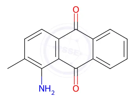 Chemical structure of Disperse Orange 11
