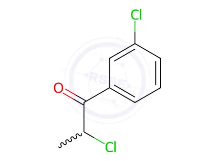Chemical structure of Bupropion Impurity 2