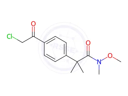 Chemical structure of Bilastine Impurity 58