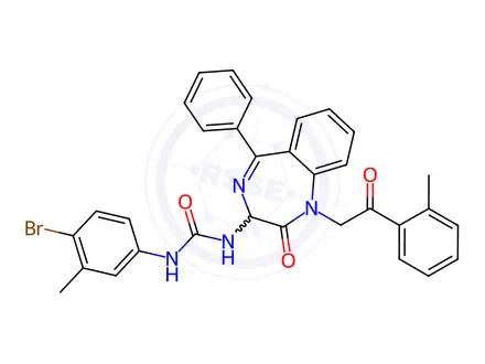 Chemical structure of YM 022 Impurity 49