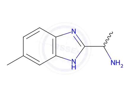 Chemical structure of 1-(5-Methyl-1H-benzimidazol-2-yl)ethanamine dihydrochloride