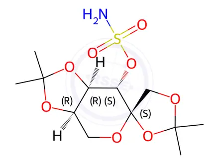 Chemical structure of Topiramate Impurity 41