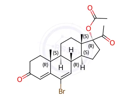 Chemical structure of Chlormadinone acetate Impurity 5(Chlormadinone acetate EP Impurity E)