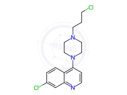 Chemical structure of Piperaquine Impurity 10