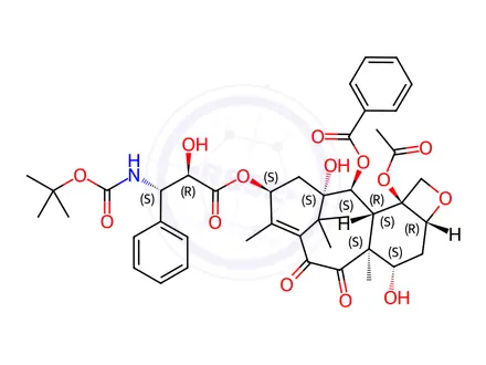 Chemical structure of Docetaxel EP Impurity B