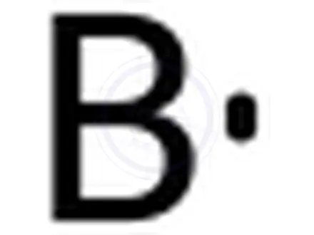 Chemical structure of Standard solution of Boron