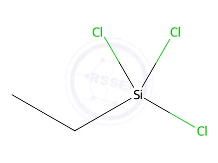 Chemical structure of Ethyltrichlorosilane